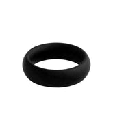 Love In Leather Domed Silicone Fat Boy Cock Ring 50mm - 50MM - Stretchy Cock Rings
